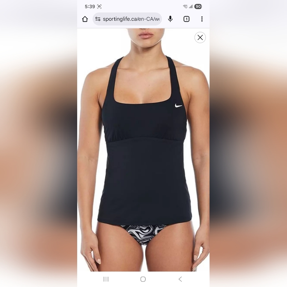 Nike Swim Women's Tankini Top
